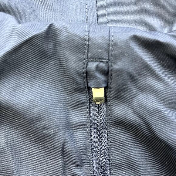 Nike Tennis Jacket Adult XXL Navy Blue Dri-Fit Full Zip Swoosh Logo Sportswear - Picture 11 of 14